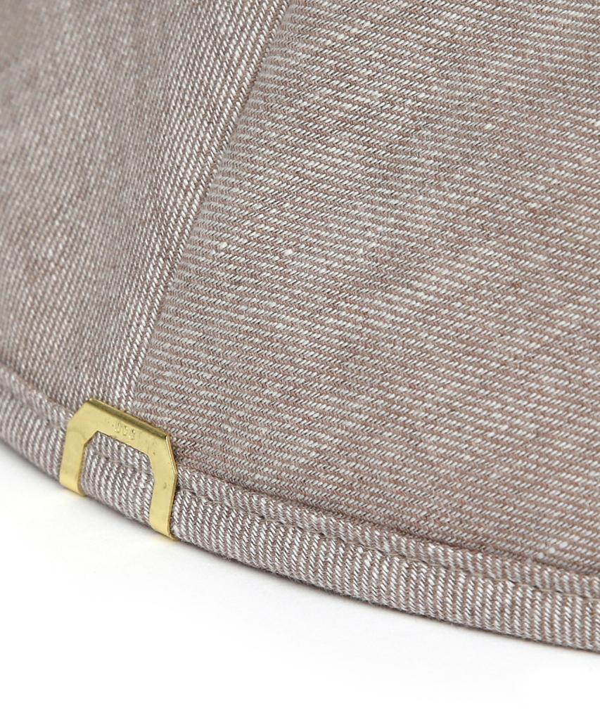 Eondeokeonteulolseutyudio Strap Bucket Hat / Linen Tw / L Brown