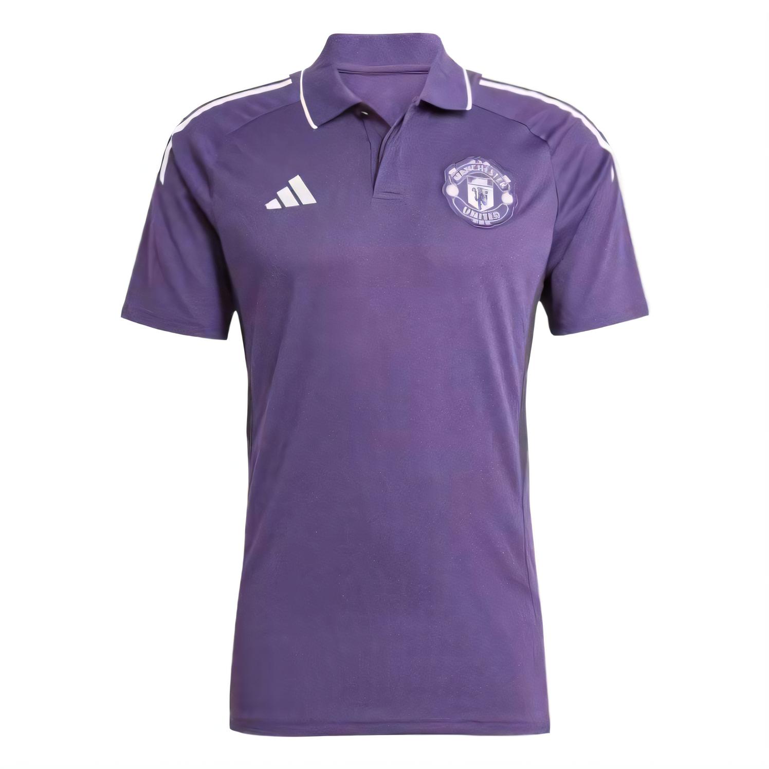 Adidas Free Shipping With AdiClub Manchester United Tiro 25 Competition Polo Shirt JP3105 L