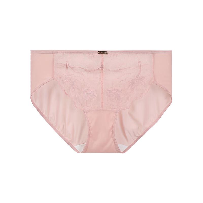 

Женские трусы-слипы средней посадки с кружевной отделкой, дышащие L