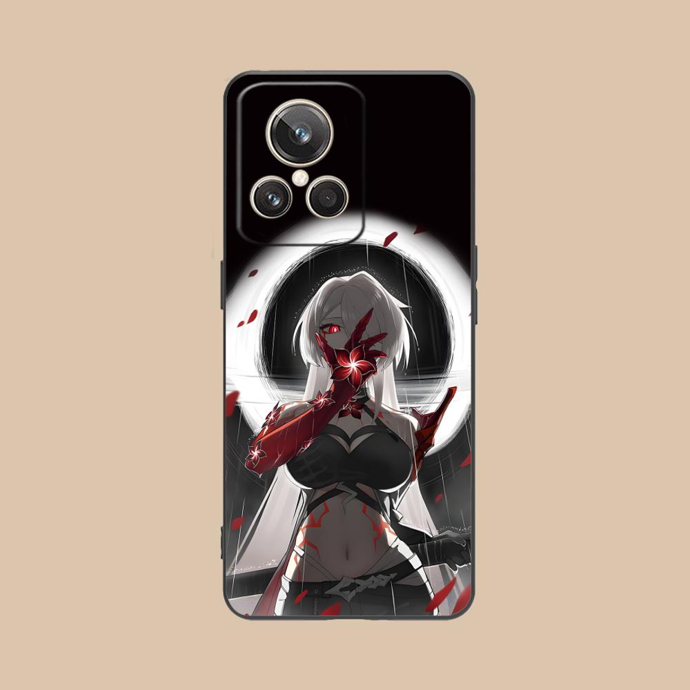 

HSR Acheron Matte TPU Mobile Phone Case for Realme 15 14 13 12 11 10 9 Pro Plus T i Lite 5G Colorful Printing Cover realme 9i 5G