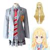Anime Your Lie In April Miyazono Kaori Cosplay Costume Outfit Uniform School