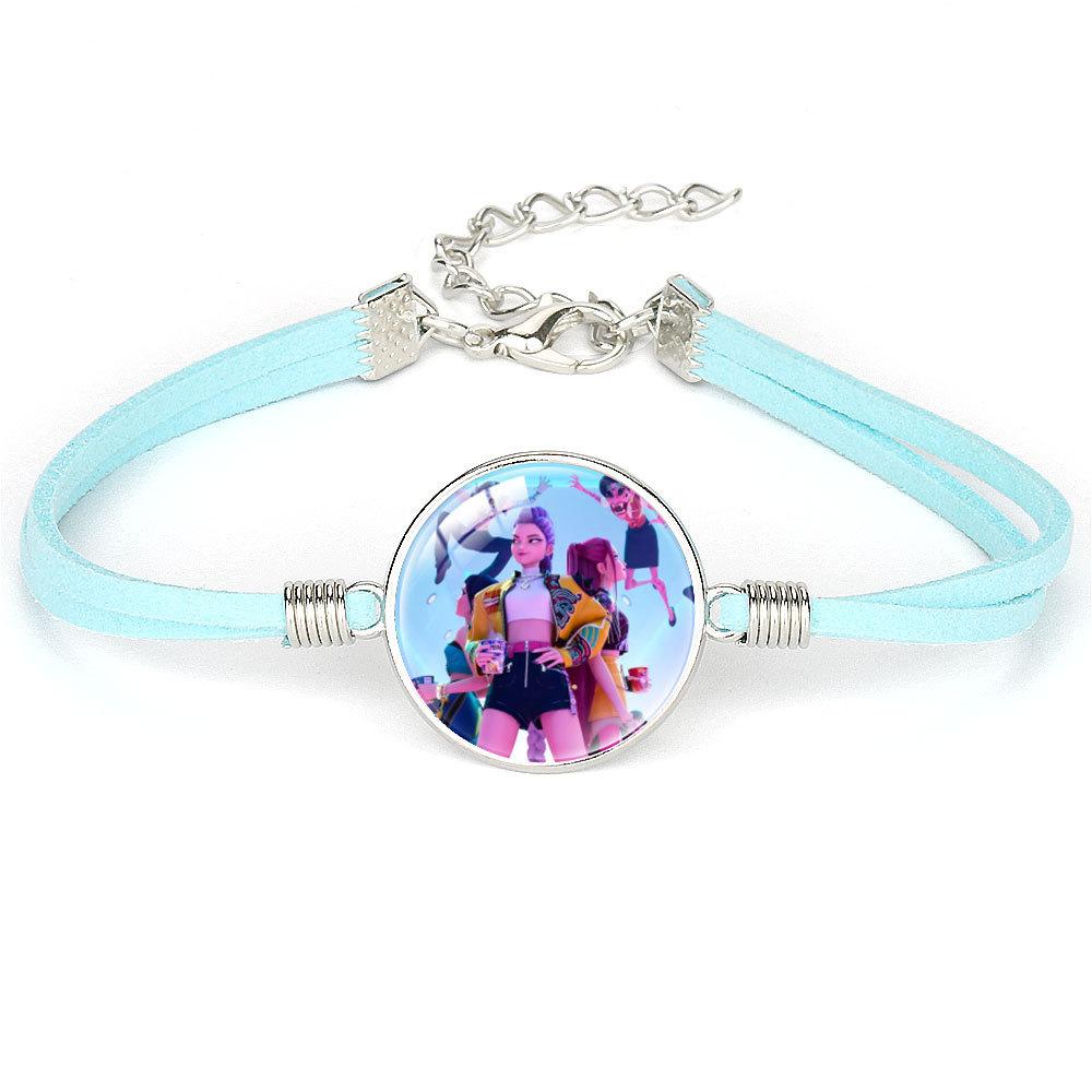 Rumi Zoey Mira Velvet Rope Bracelet Fashion Simple Crystal Jewelry