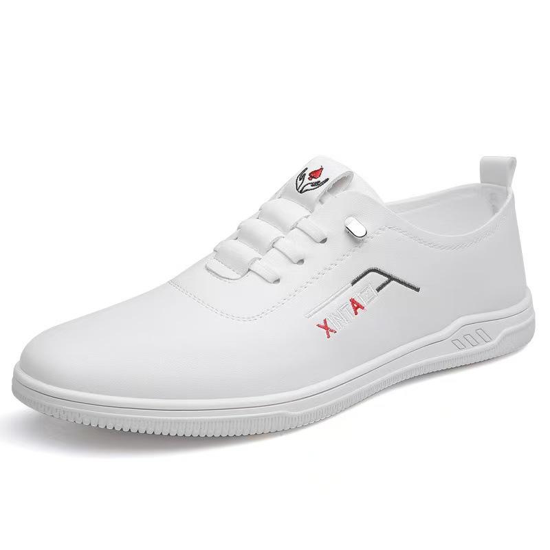 Men's Leather Shoes 2025 Spring Men's Shoes British Style Versatile Casual Shoes Breathable One Pedal Soft Sole Soft Surface Driving Shoes