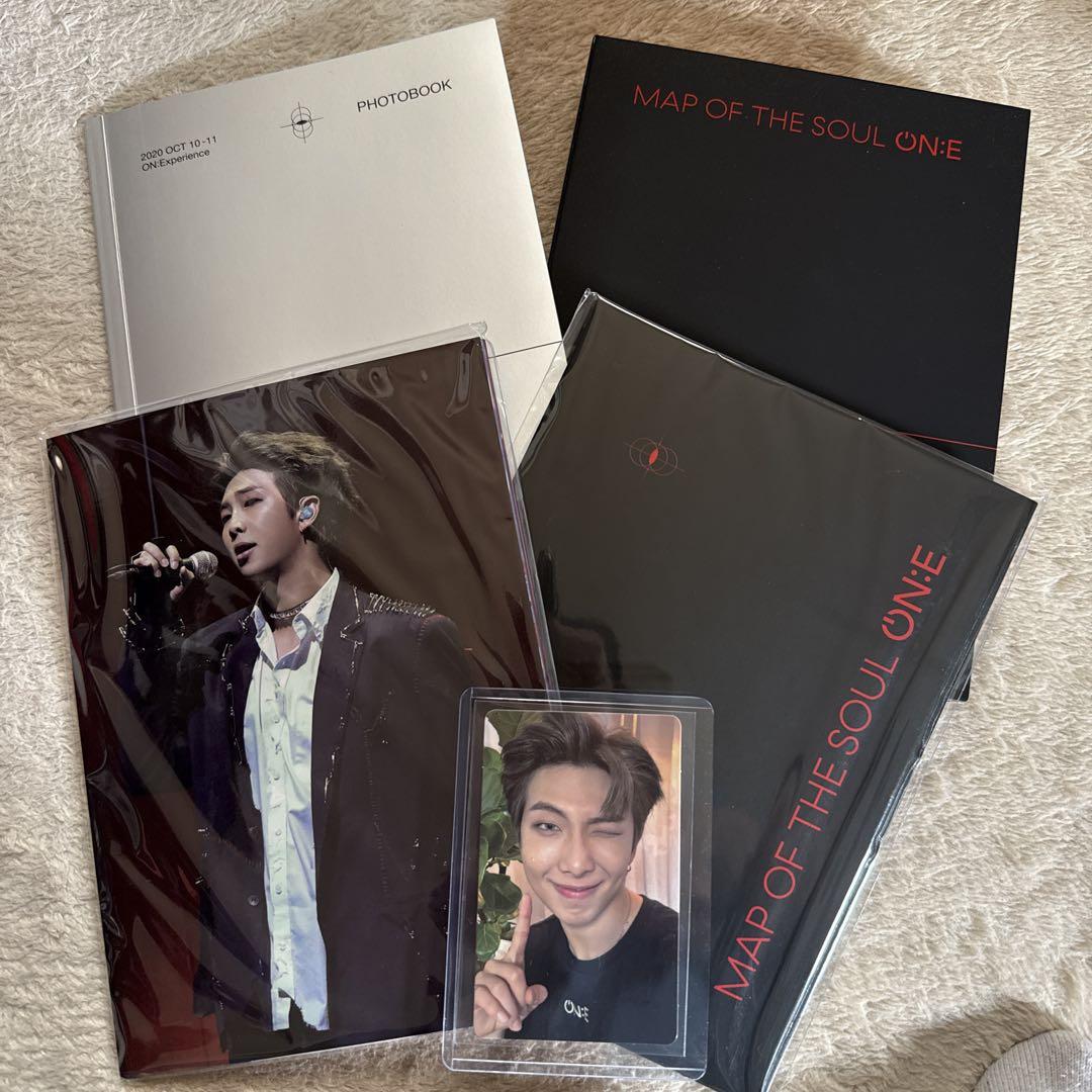 

[USED] BTS MAP OF THE SOUL ON:E Blu-ray with trading cards