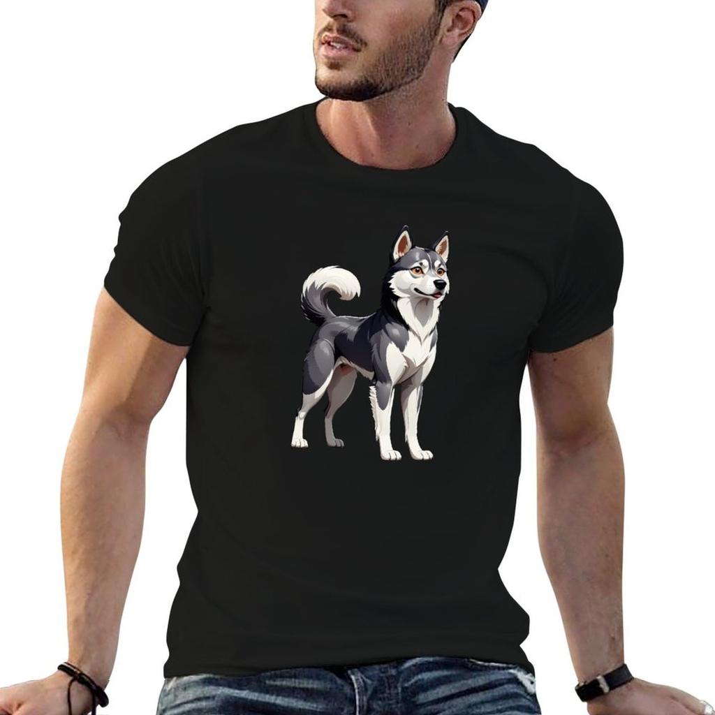 West Siberian Laika T-Shirt Plus Size Comfort Fit Tee