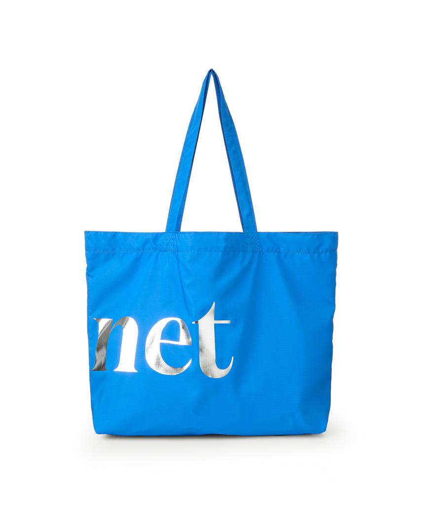 Deinet Point Logo Shoulder Big Bag In Blue