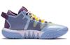 Li Ning Badfive 2 Low Rebound Cushioning Slip Resistant Abrasion Resistant Low Top Basketball Shoes Men's Blue Purple ABFS003-2