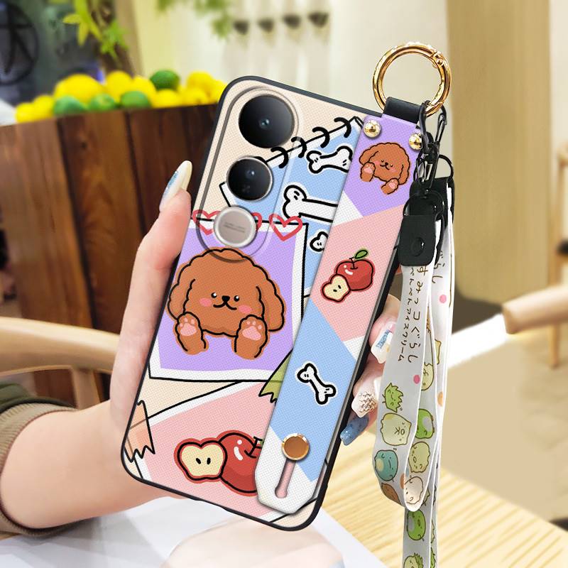 Cartoon Cute Phone Case For VIVO V50 Lite 5G Global Soft case Protective Fashion Design Shockproof Dirt-resistant Ring
