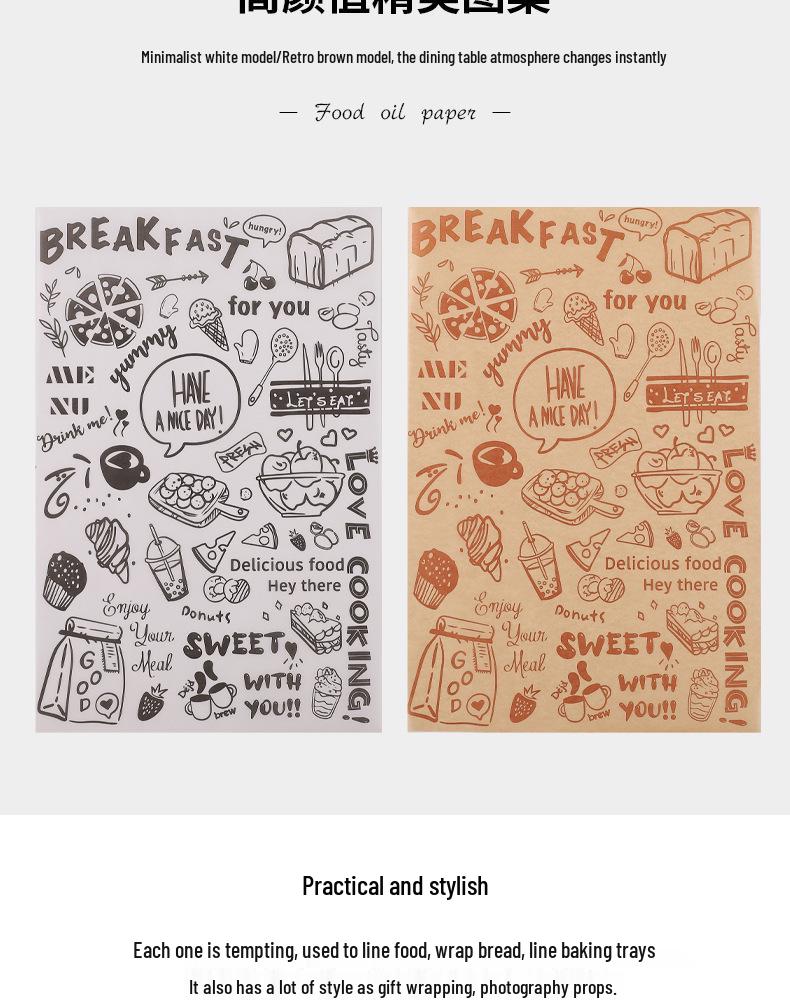 Silikonová podložka pohlcující olej do horkovzdušné fritézy a trouby