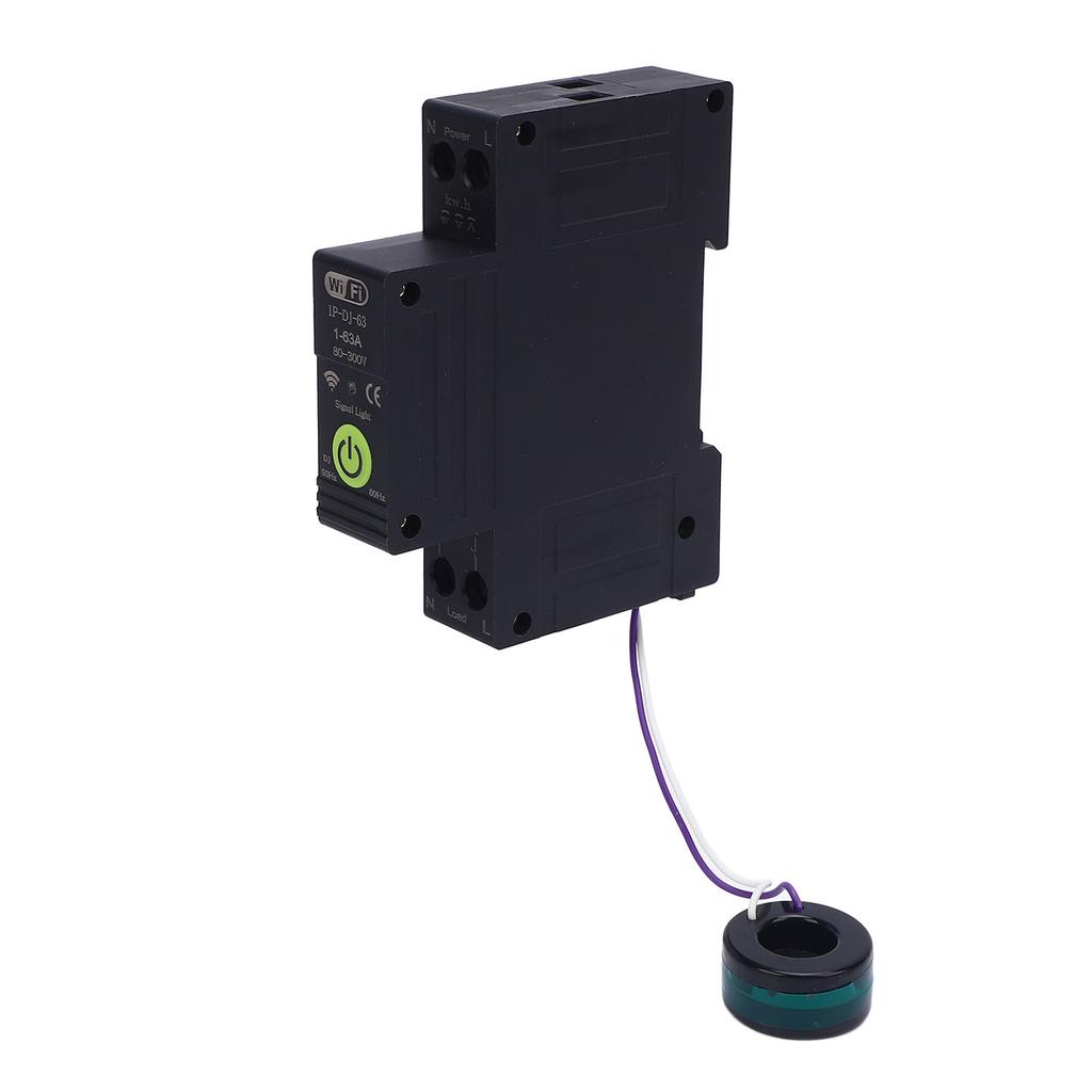 Smart WiFi Circuit Breaker APP Remote Control Metering Switch for Household Appliances 163A