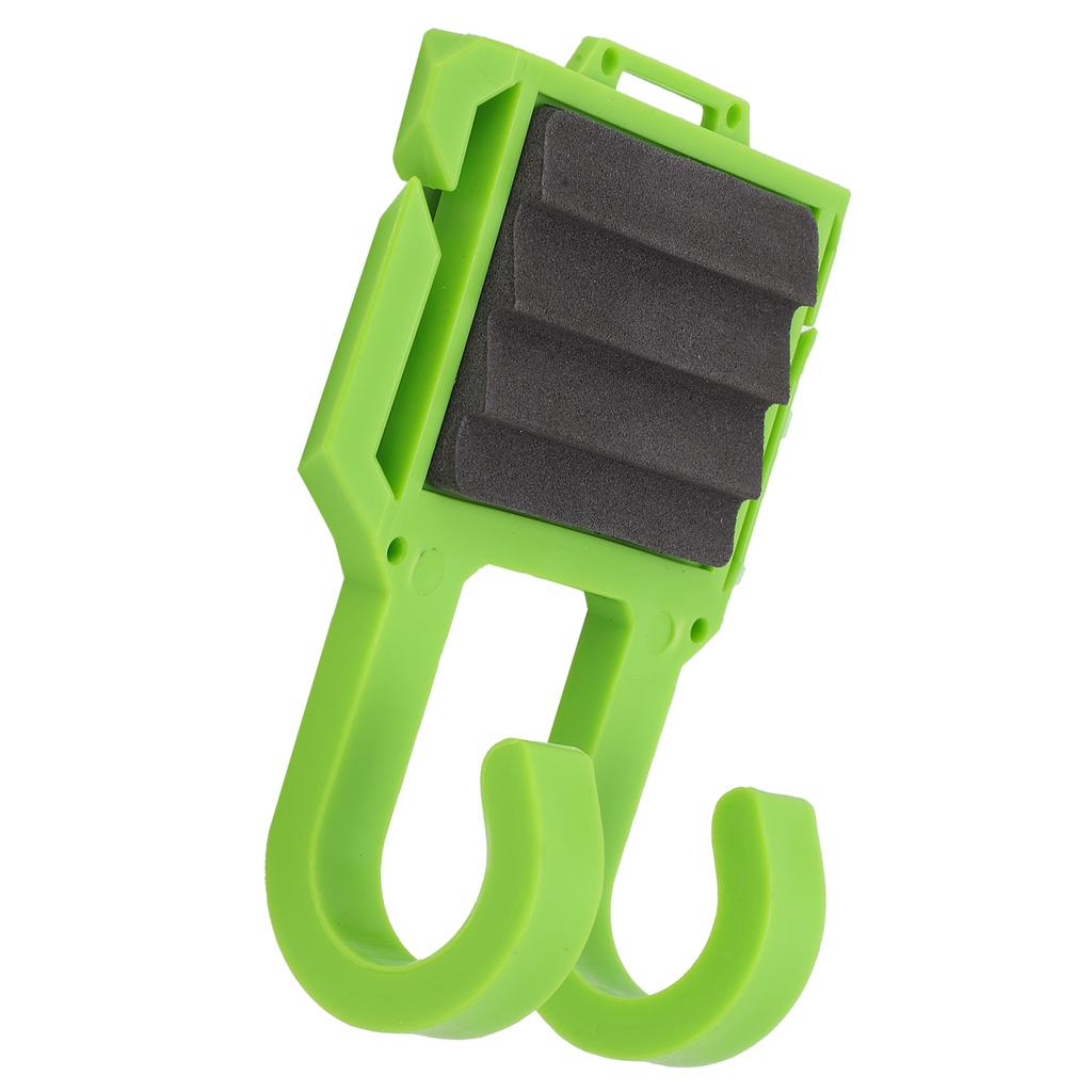 Fly Fishing Rod Holder Clips ABS Green Rod Support BeltMounted Fishing Accessory