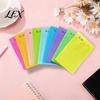 Removable Planner Notes for Desk Lined Fluorescent Sticky Notepad, To-do Lists with Check Boxes Multi-colored Notepads Adhesive Notes, Increase