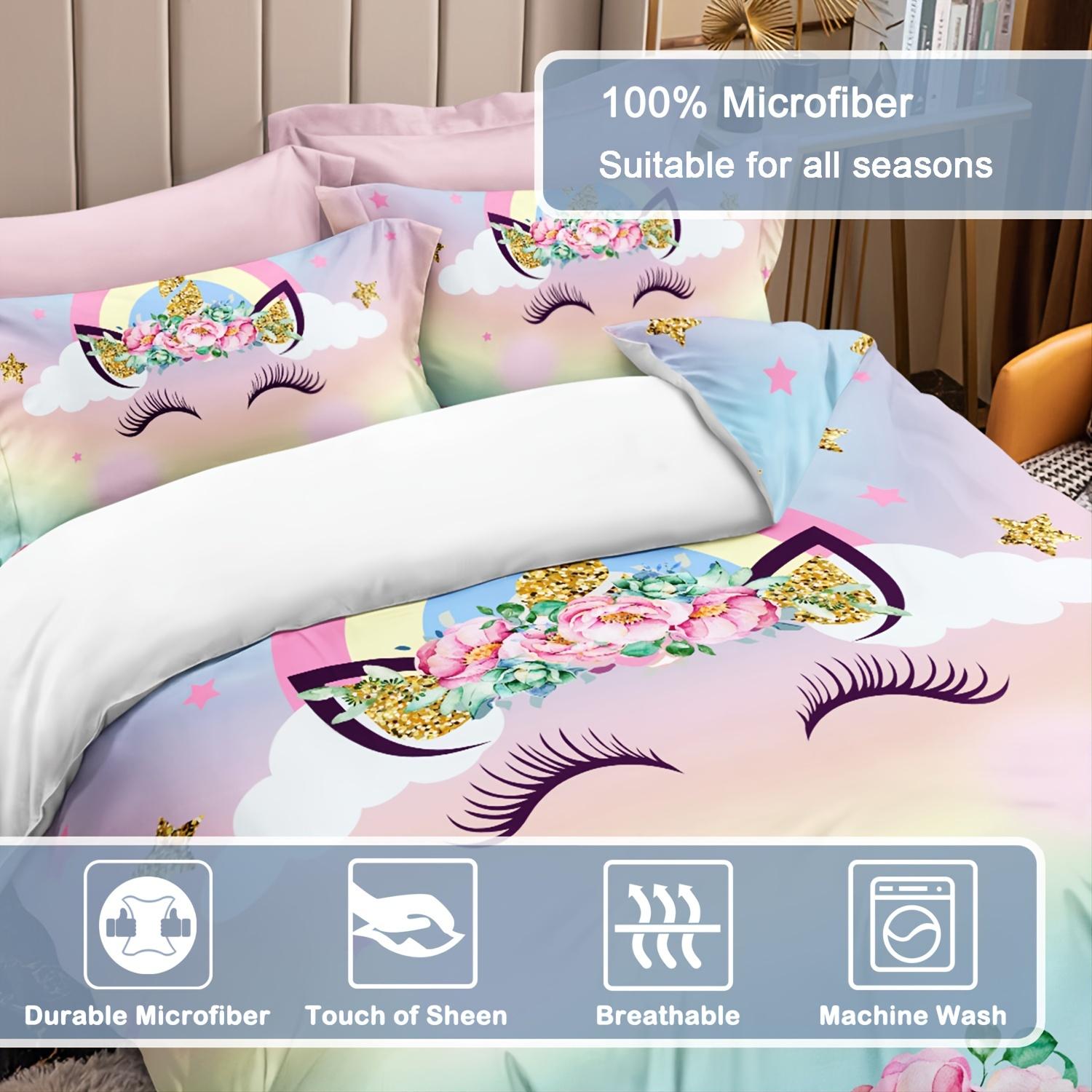 Комплект постельного белья Y2K Unicorn из 3 предметов — фото 6