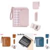 Womens Fashion Card Holder With Pu Fabric And Double Fold For Casual Day