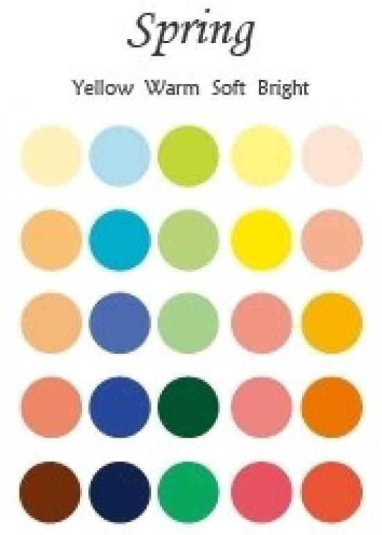 of Personal Color Postcard Size Original Design [Set 30] Cards, [Spring, Summer, Autumn, Winter]