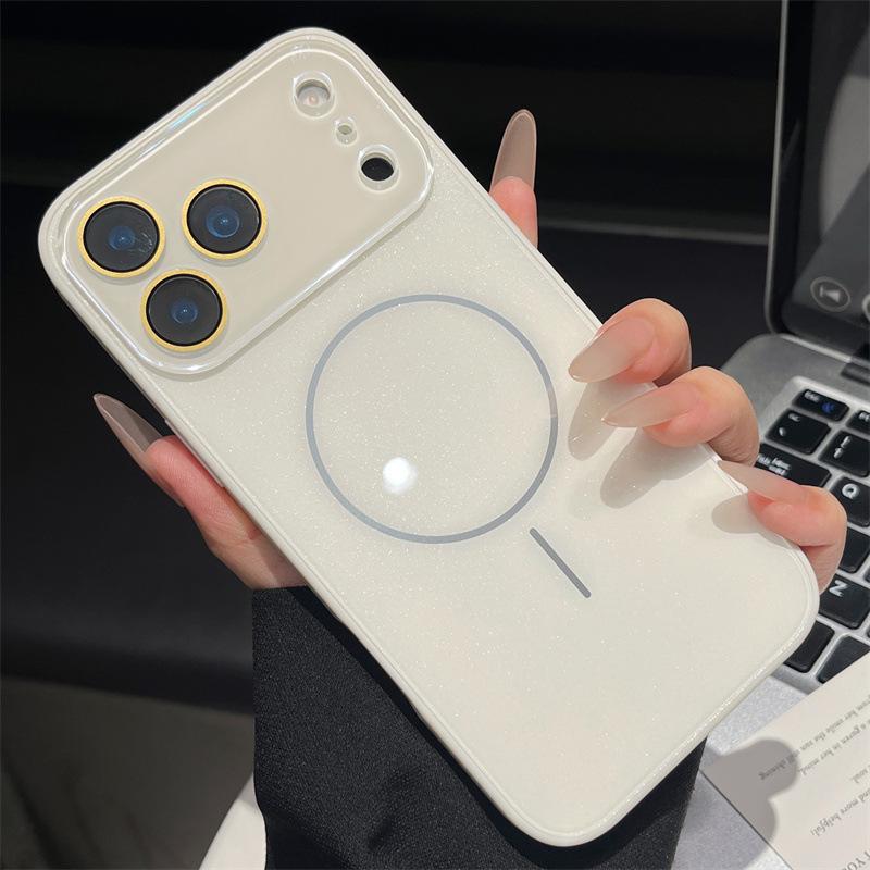 iPhone 17 Pro Max Glitter Window Case - Compatible with Apple 17, 16, 15, and 13 iPhone 16 Pro Max