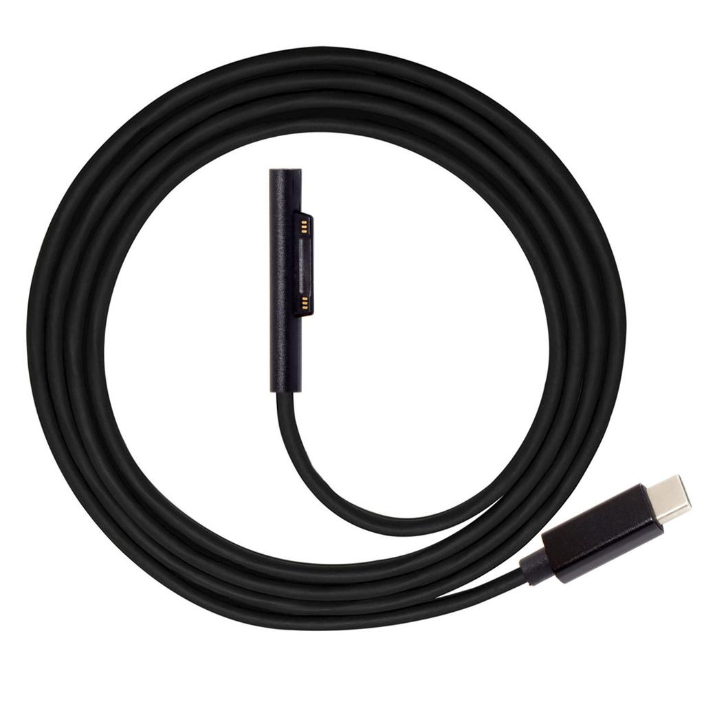 USB 3.1 Type C USB-C DC 12-15V to Surface Pro3 Pro4 Pro5 Pro6 Book Charge Cable