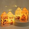 Handheld LED Lights Christmas Lantern Tabletop Decor Light Decoration Light  Christmas Decorated