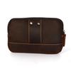Men's Crazy Horse Top Grain Leather Waist Bag for 6.1-6.7" Phones