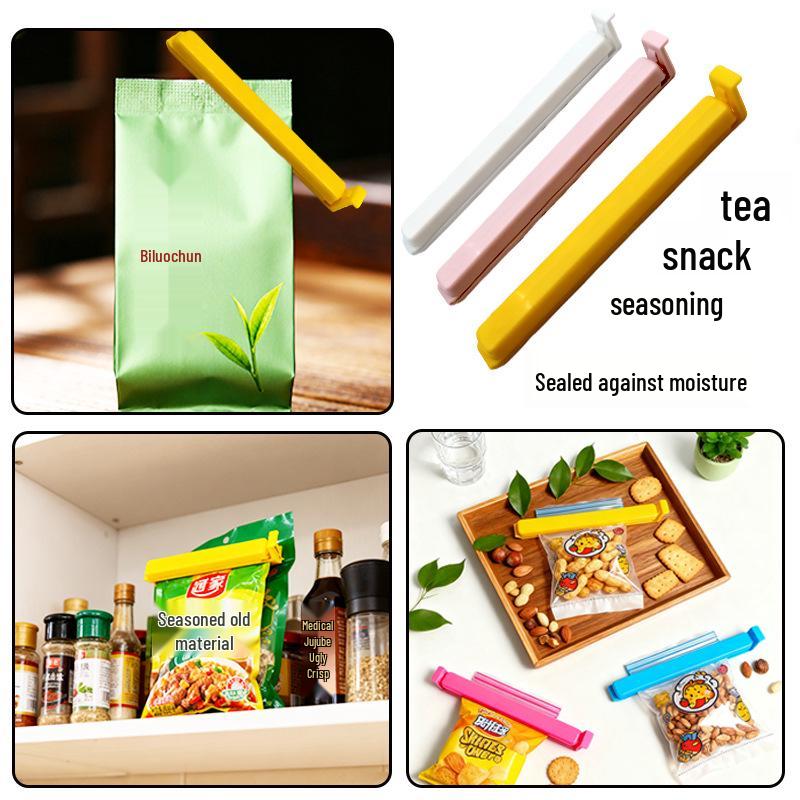 Plastic Food and Snack Bag Sealing Clips for Tea and Seasonings
