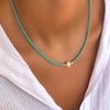 Natural Freshwater Pearl Adjustable Necklace, Versatile Clavicle Chain for Women Daily Wear