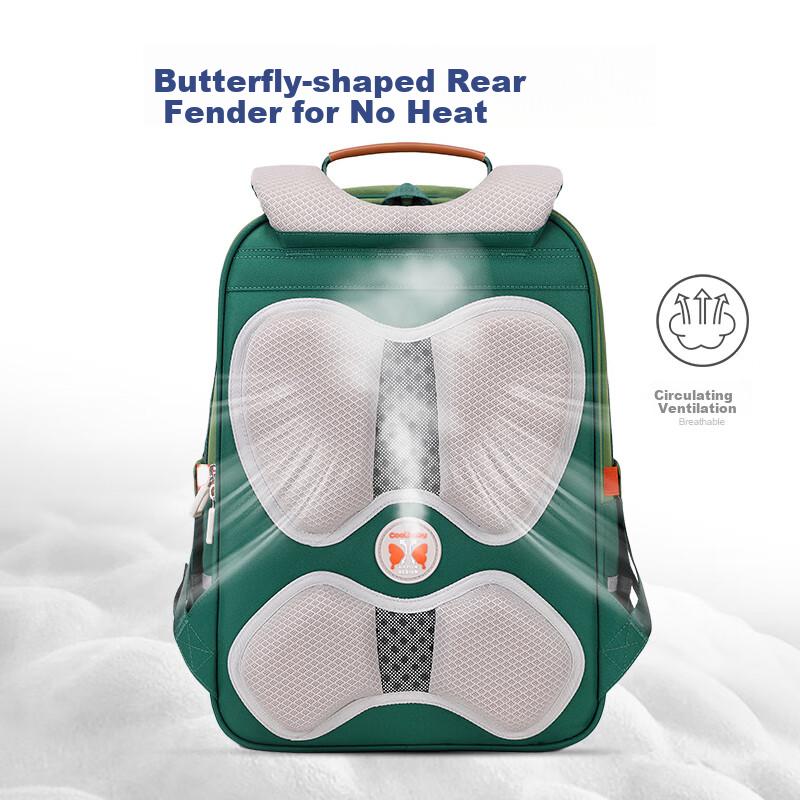 COOLBABY Schoolbag for Primary School Students, Children's Backpack for Boys And Girls Grades 1-3 Spine