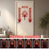 Chinese Style Wedding Couplet  Happiness Wedding Happy Word Couplet Suit Couplet Xizi Word Door Banner Wedding Room Decor