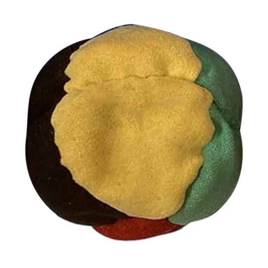 World Footbag, Handwoven Juggling Balls for Kids Adults, Soft Stress Relief Toy for Outdoor Party Game Entertainment
