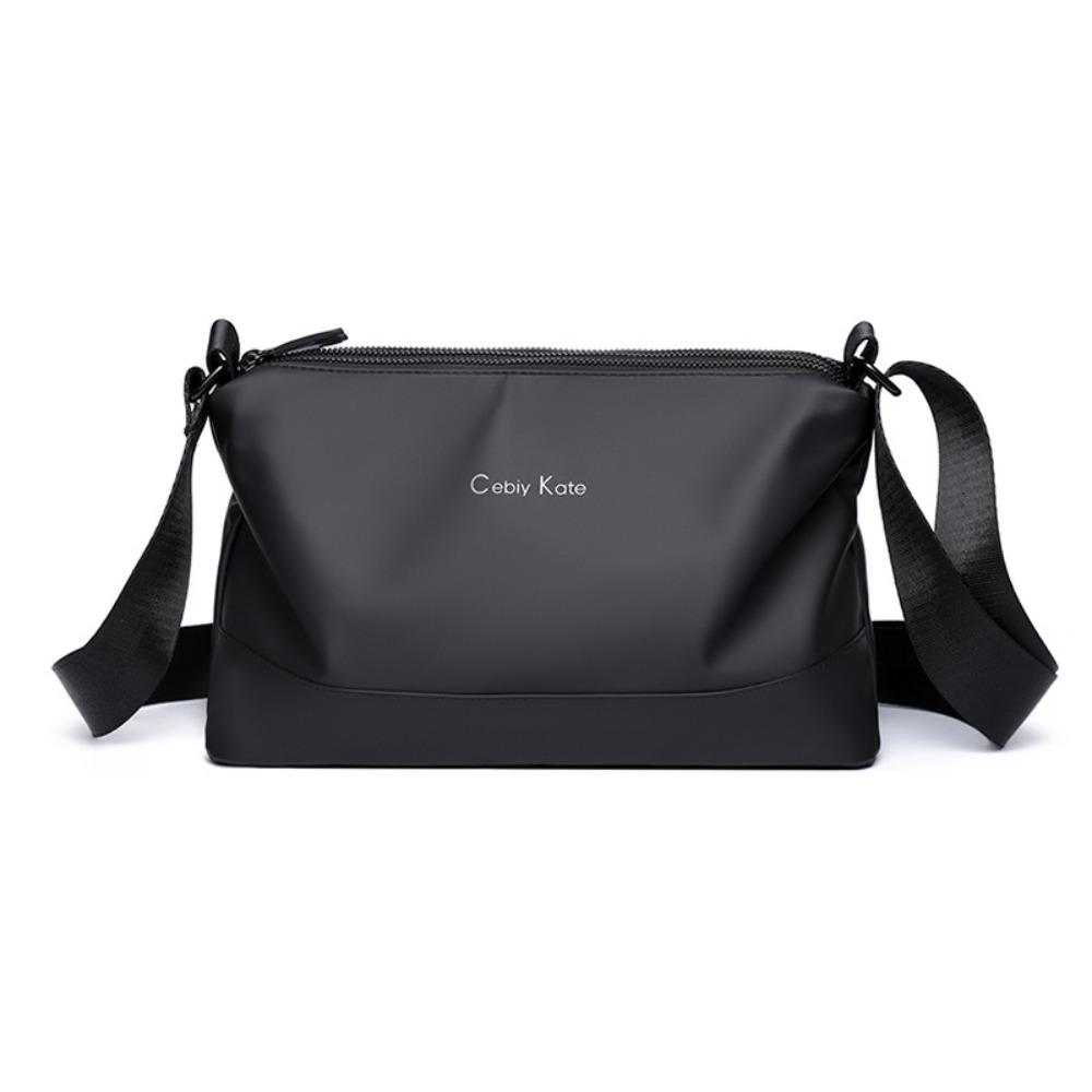 Fashion Lightweight Men s Messenger Bag Waterproof Large Capacity Shoulder Bag Daily Sports Phone Bag Outdoor чёрный