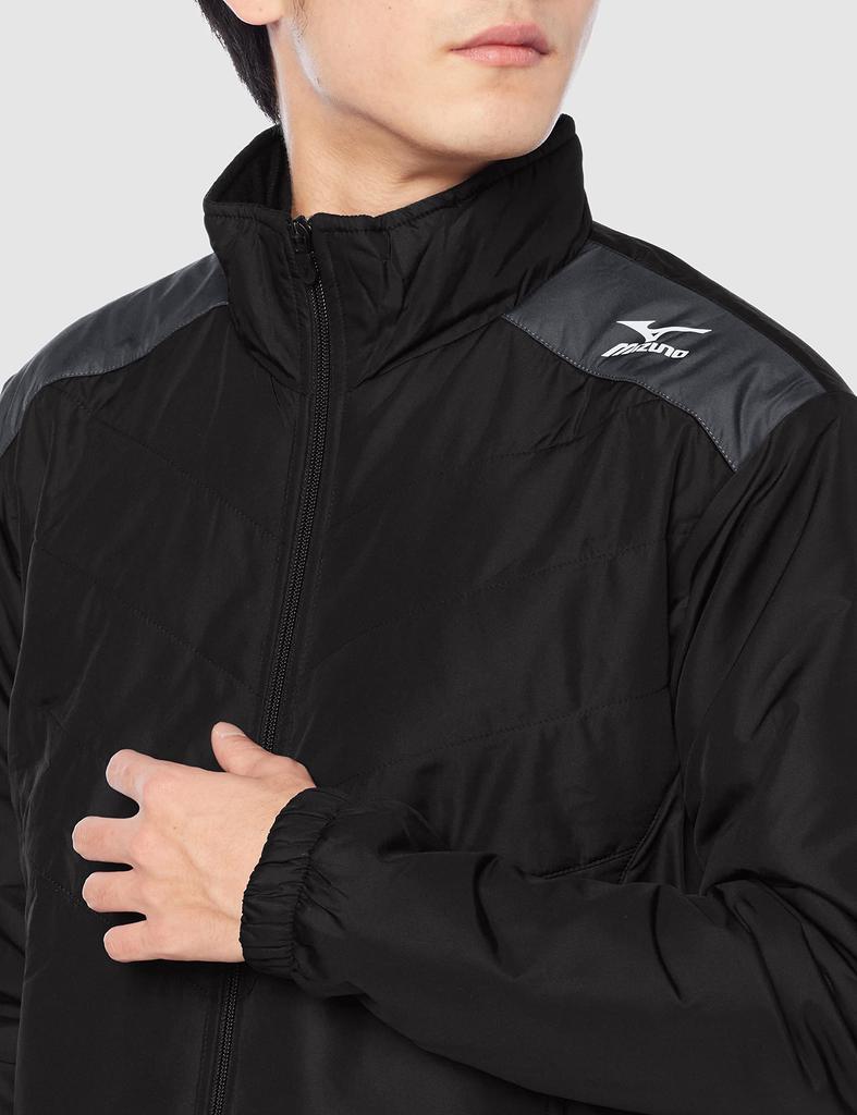 Mizuno Tréninkové polstrované hřejivé triko Dynamotion Velikost S Oblečení, Bunda, Vodoodpudivé, Střih, K2JE9532, Pánské, Černé,