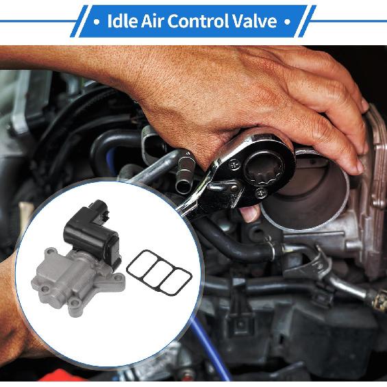 Car Idle Air Control Valve for Honda CR-V 2003-2005 Replace No.1368002031 IACV Idle Motor Idle Air Control Valve for Stable Engine Operation