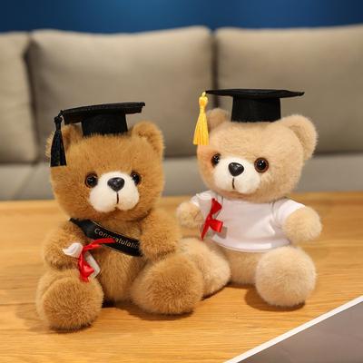 Bachelor And Doctor Bear Plush Toy Doll Student Graduation Gift To Classmates And Friends Graduation Gift
