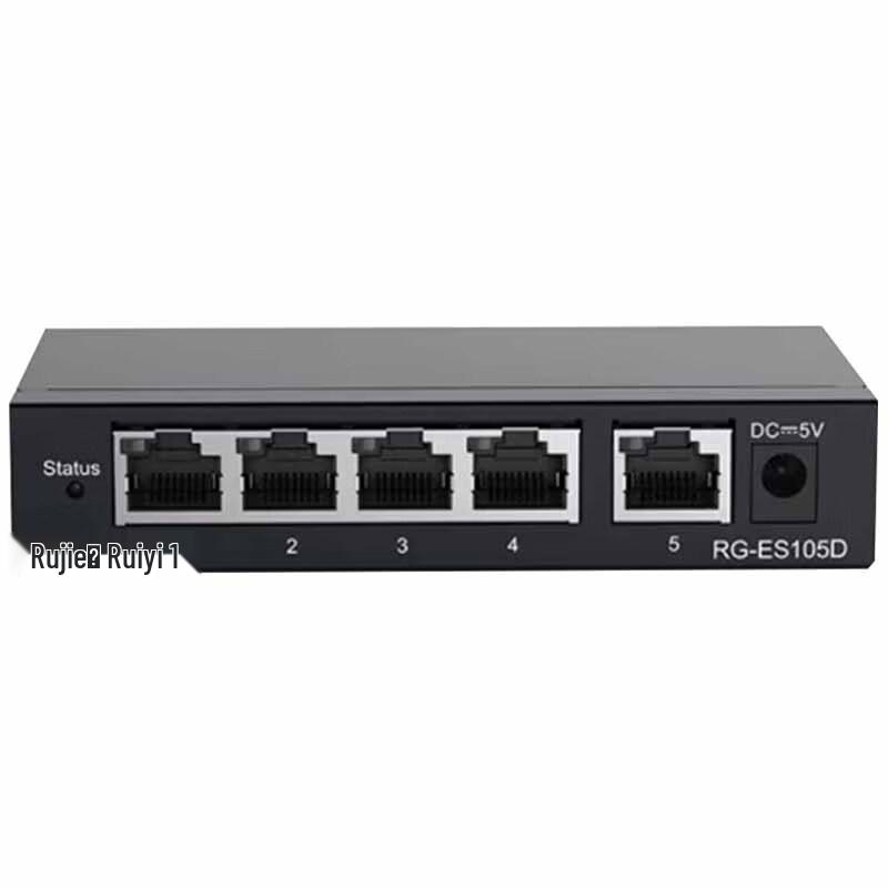 

Ruijie RG-ES105D 5-Port Unmanaged Desktop Ethernet Switch