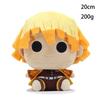 New 20cm Demon Slayer Cartoon Plush Toys Ghost Slayer Tanjirou Kamado Nezuko Kochou Figure Stuffed Plush Doll Child Gif