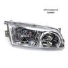 Compatible Headlight Assembly for JAC Refine Business Car - Black/White Base with Corner Light