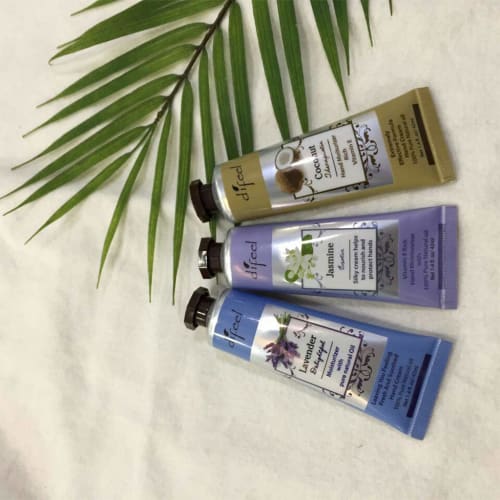 Difeel Happy Set 34 Natural Hand Cream 40g x 3 pieces Aloe, Argan, Jojoba New York