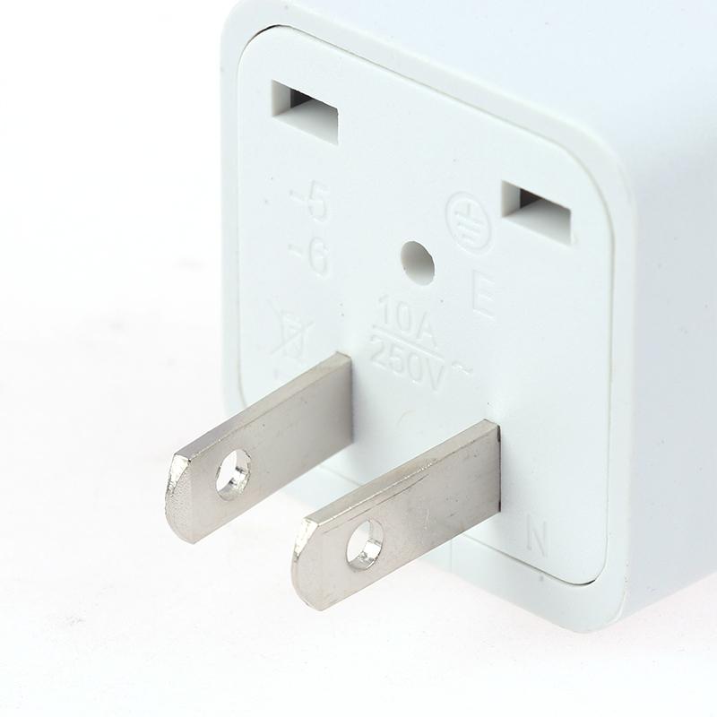 Neues universelles USA-Reiseladegerät Japan-Adapter Konverter Deutschland Russland AU UK KR EU nach US AC-Steckdose Amerika Stecker