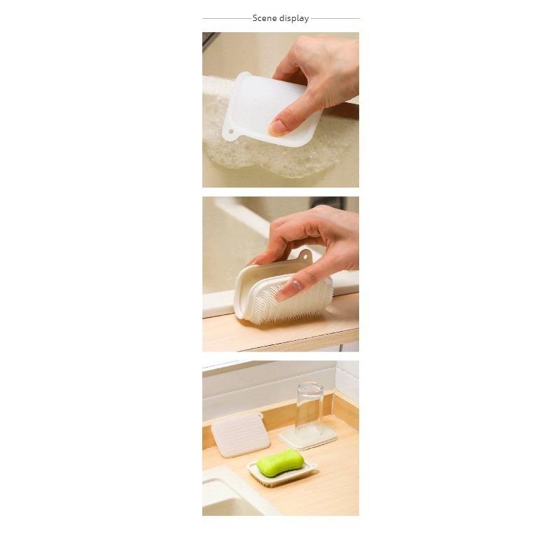 Multifunctional Vegetables Wash The Brush Flexible Kitchen Hygiene Cleaning Brush Fruit Cleaning Brush