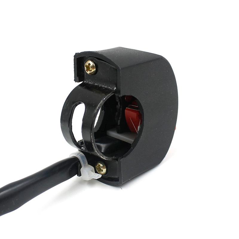 22mm Universal Motorcycle Handlebar Light Switch Button LED Headlights Power Off Function Dual Flash Switch Motor Accessories