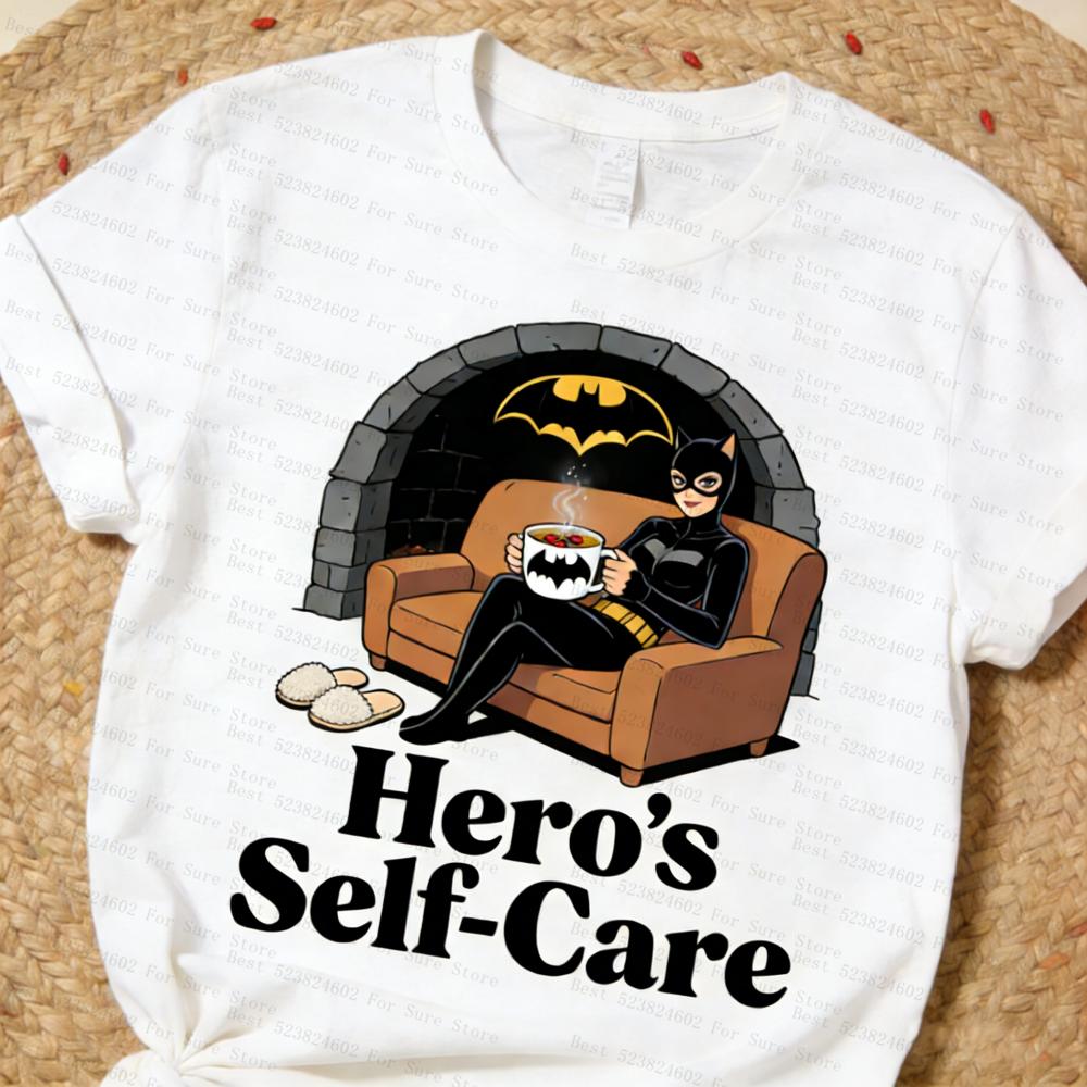 Trendy Superhero Heros SelfCare TShirts SuperUnisex AquaUnisex Funny Graphic Tees Casual Cotton Tops Daily Wear Gift for Unisex Women