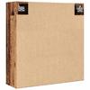 Vidaxl Szafka Łazienkowa Z Lustrem, Stare Drewno, 64X20X66,5 Cm