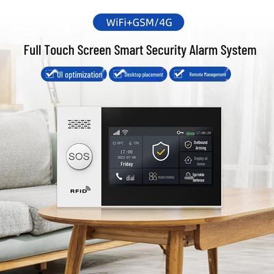 Alarma Inteligente Antirrobo de Doble Red 4G+WIFI con GSM, App Móvil y Mando a Distancia.