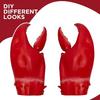 Creative Personality Funny Cartoon Cute Crab Claws Latex Gloves Lobster Claws Gloves Warm Gifts Fun and Funny Lobster Gloves