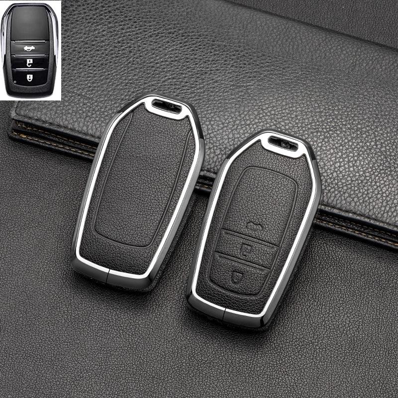 Full-Cover Metal Key Case for Toyota Corolla, RAV4, Rongfang, Wilanda, Levin, Camry