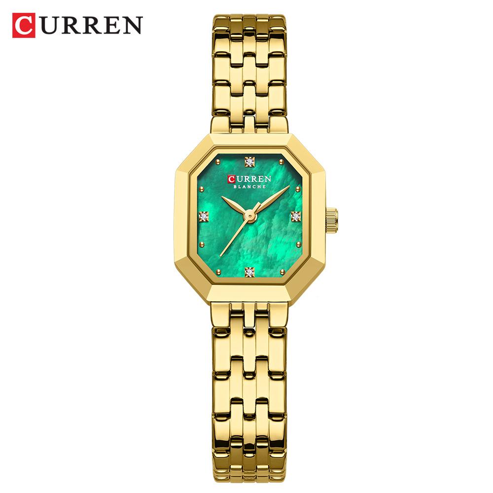 CURREN 9102 91089095 Women's Watch Waterproof Quartz Watch Leisure Simple Belt Wristwatch for Ladies Best Gift Girlfriend