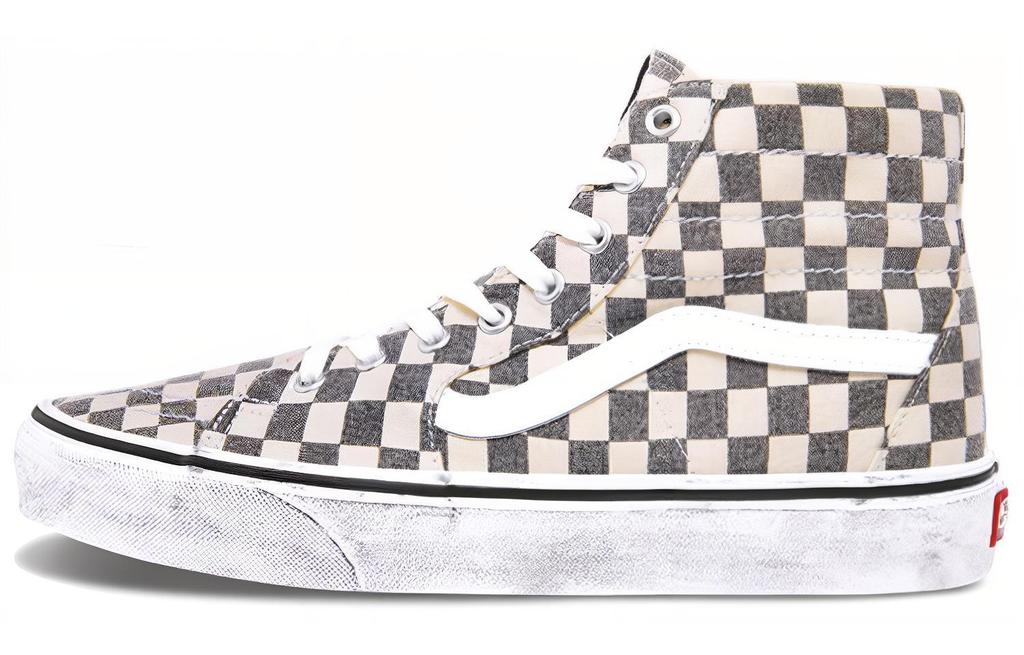Vans Sk8 Hi Tapered Asfalto Lavado Blanco Verdadero Cuadros VN0A4U16HQE
