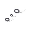 Non Ceramic Ring 20PCS MKG 1.0S 1.5S 2.0S 3.0S for Model Fishing Rod Mini Repair Guides.