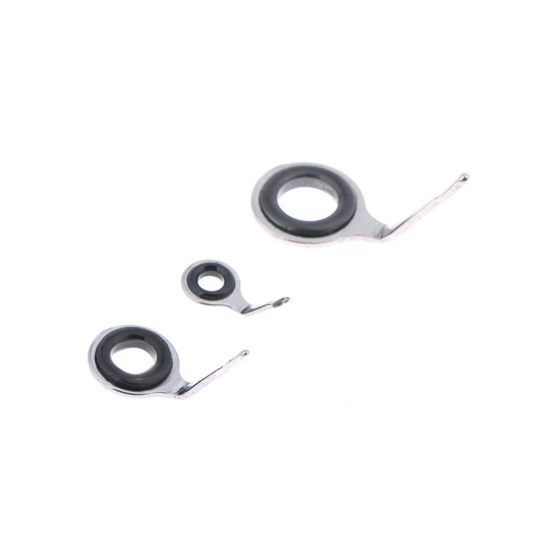 Non Ceramic Ring 20PCS MKG 1.0S 1.5S 2.0S 3.0S for Model Fishing Rod Mini Repair Guides.