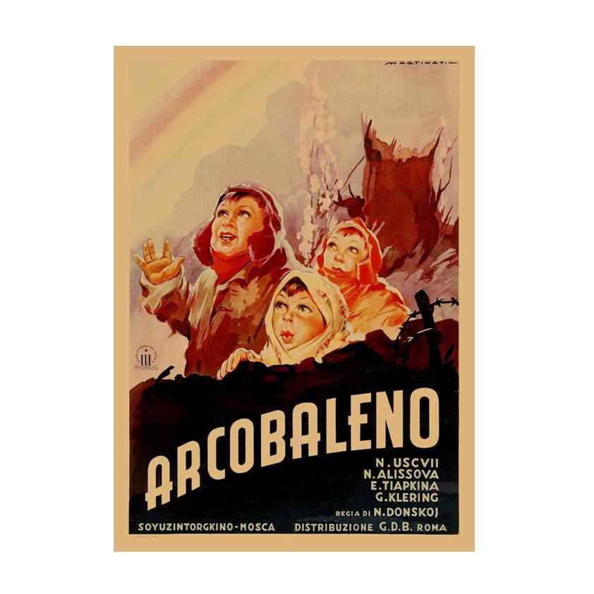 Retro Movie Illustration Poster for Bar, Cafe, or Dormitory Wall Decor