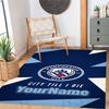 Manchester City Customize Your Name Carpet Design for Dormitory Hallway Study room Balcony Anti-slip Rug Office home decor Gift for Festivals